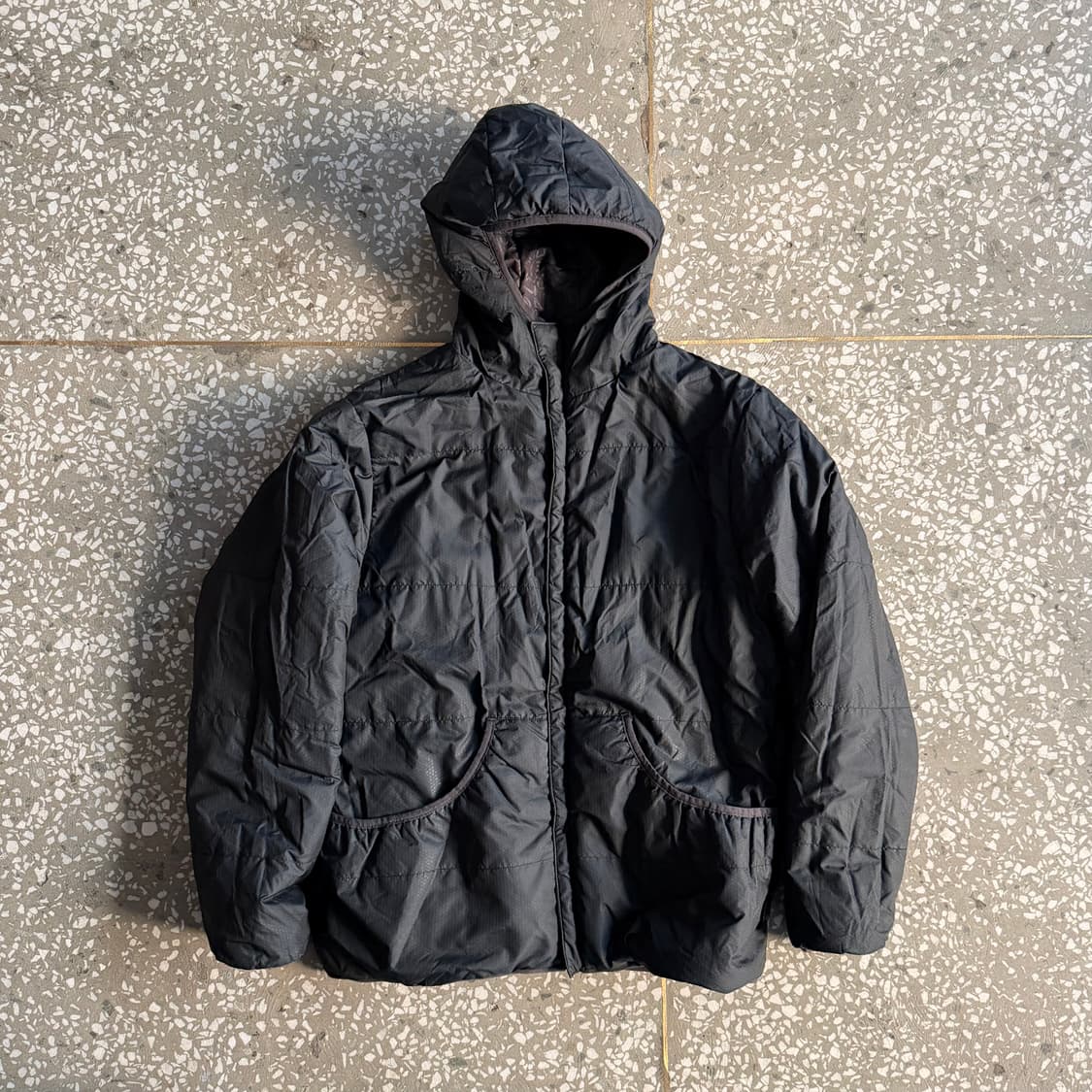 00s 올드 스투시 리버서블 패딩 상품이미지2