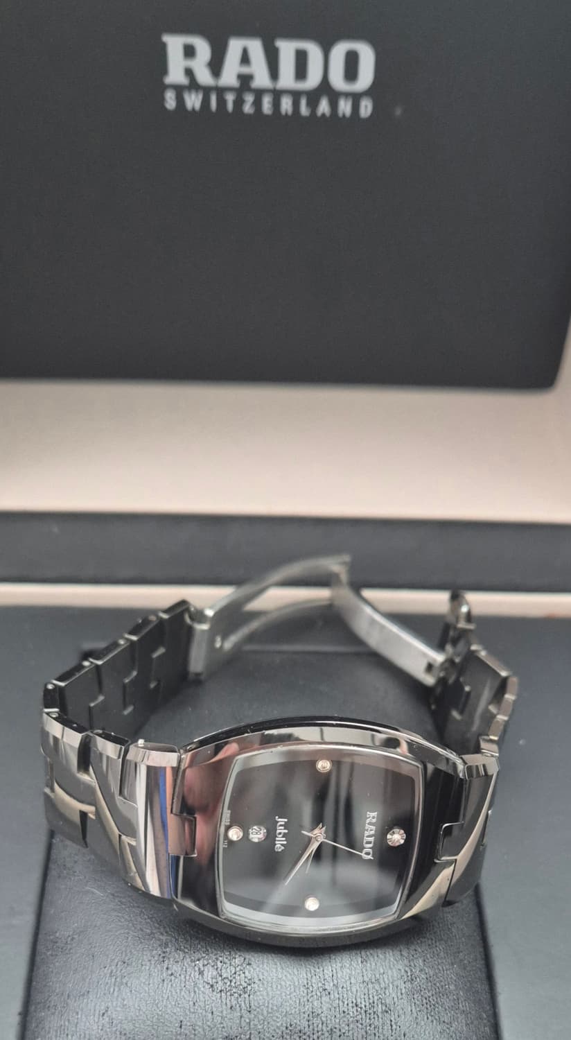 RADO Jubile 세라믹 블랙시계 (남녀공용) 상품이미지2