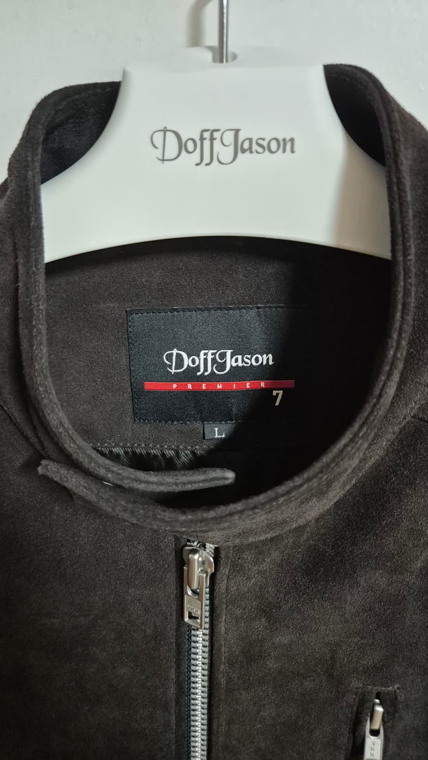 도프제이슨 카우하이드 스웨이드 바이커 자켓 L 상품이미지3