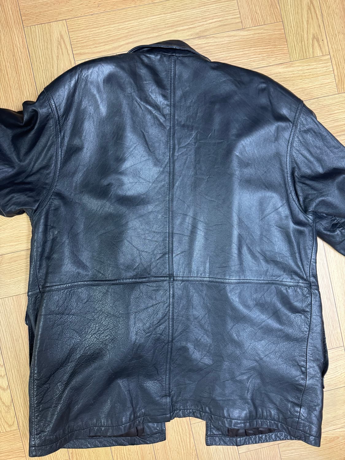 빈티지 레더 카코트  상품이미지7