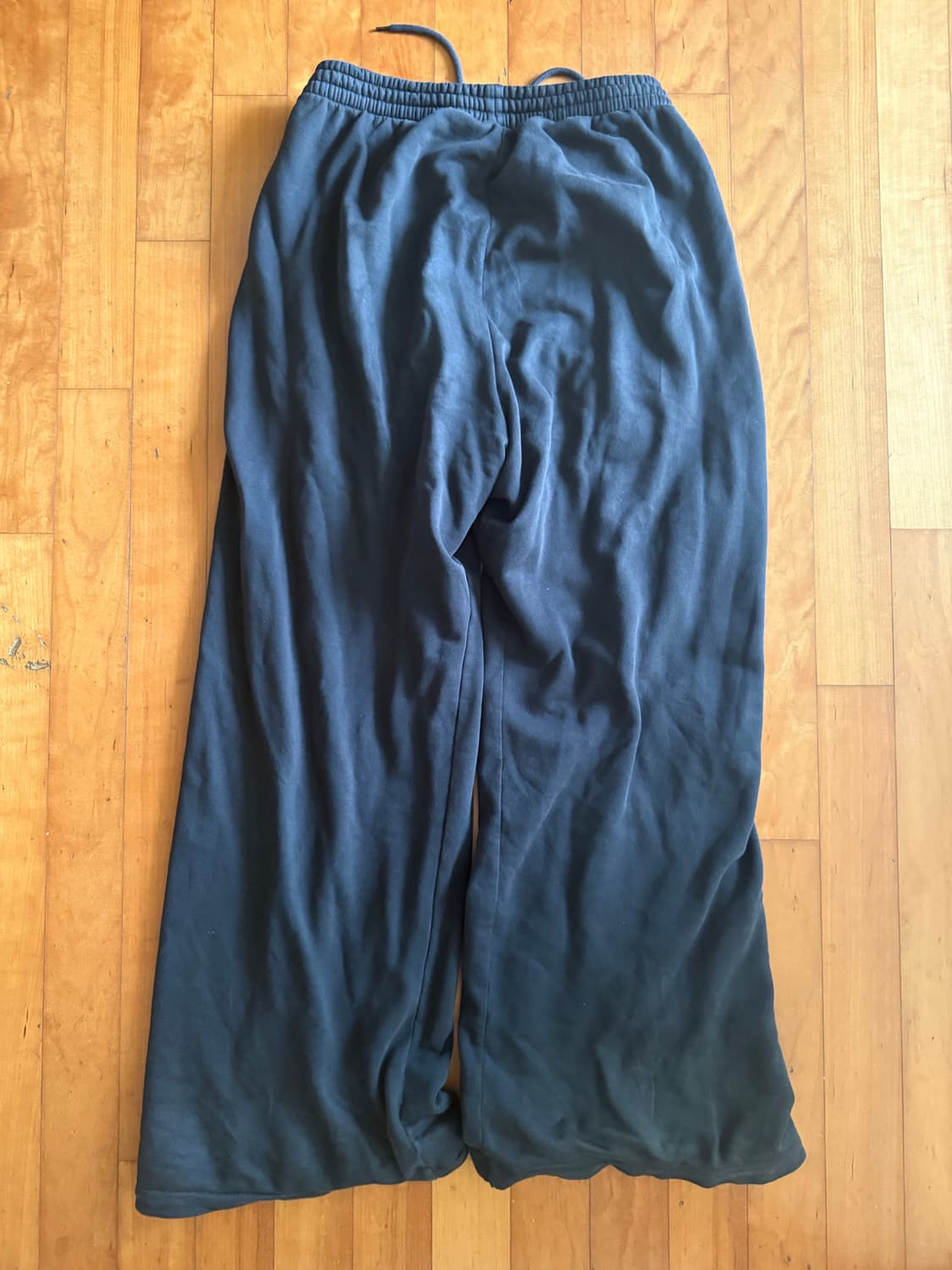 Yeezy Gap 더블레이어 헤비웨이트 스웻 팬츠 블랙 상품이미지1