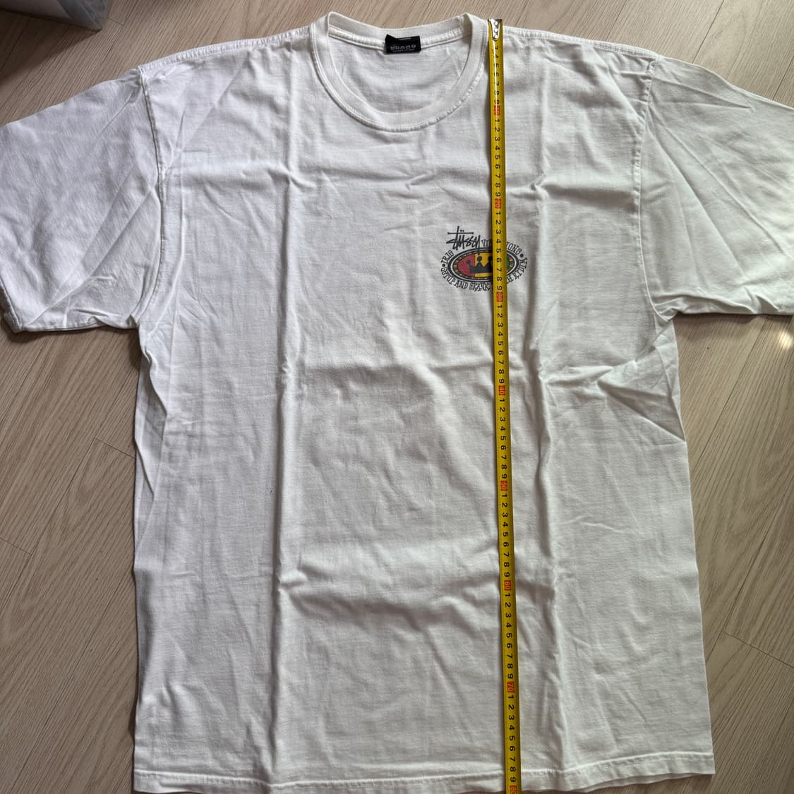 스투시 rasta oval pig dyed 티셔츠 XL 팝니다 상품이미지7