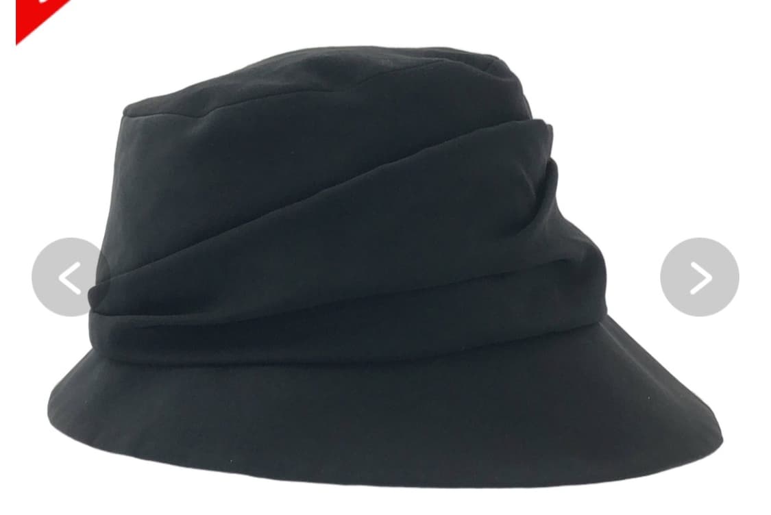 요지야마모토 드레이프 버킷햇 상품이미지5