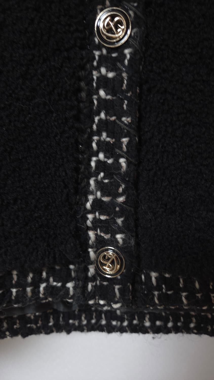 한섬 SJSJ 2021 트위드 배색 부클 자켓 44~66 상품이미지3