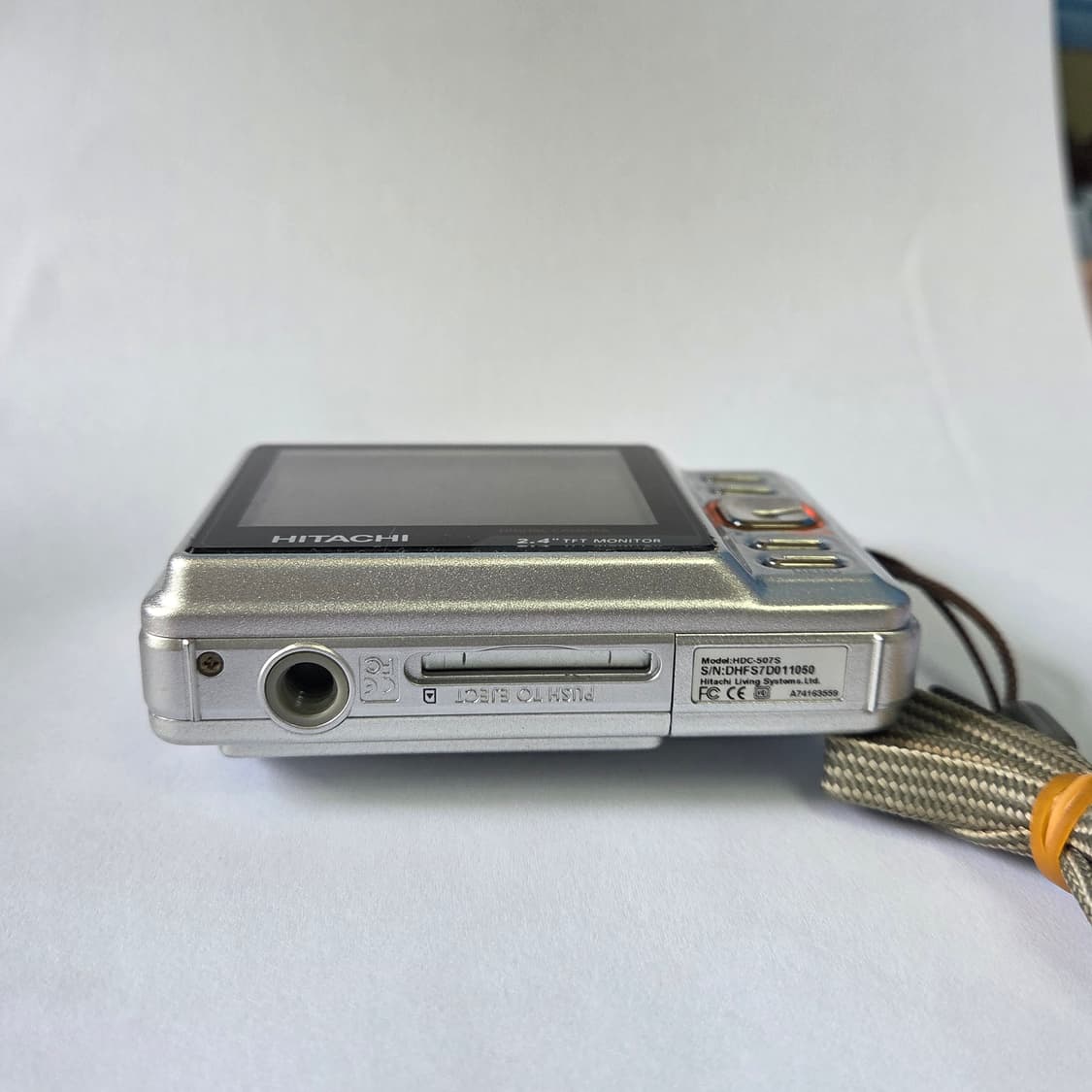 HITACHI HDC-507S 빈티지 디카 실버(작례o) 상품이미지4
