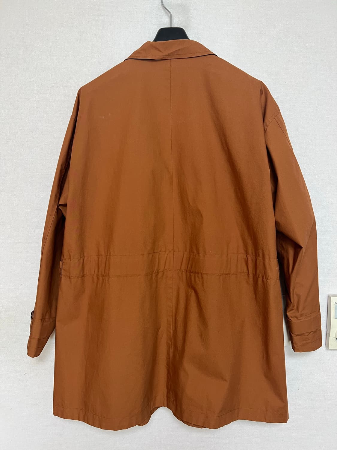 PULETTE 오렌지 브라운 코튼 트렌치 코트 상품이미지4