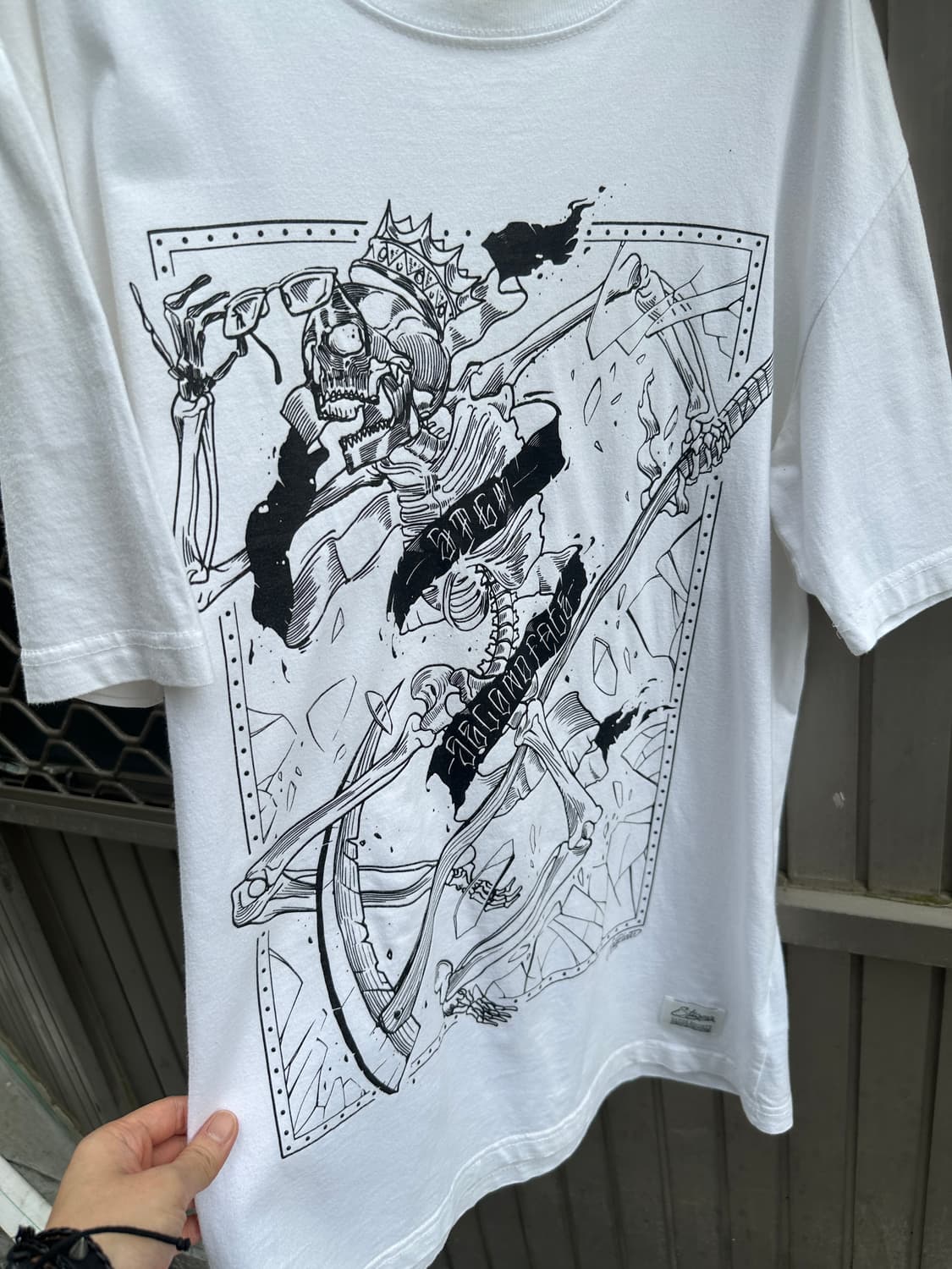 STIGMA skull printing T 상품이미지4