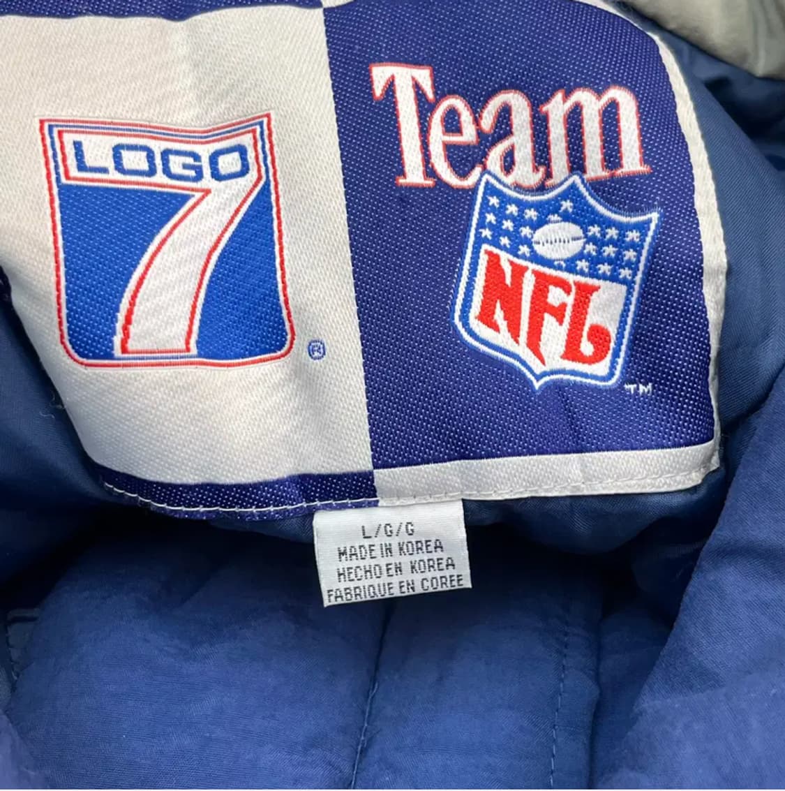 로고7 올드스쿨 NFL 자켓 (L) 상품이미지4