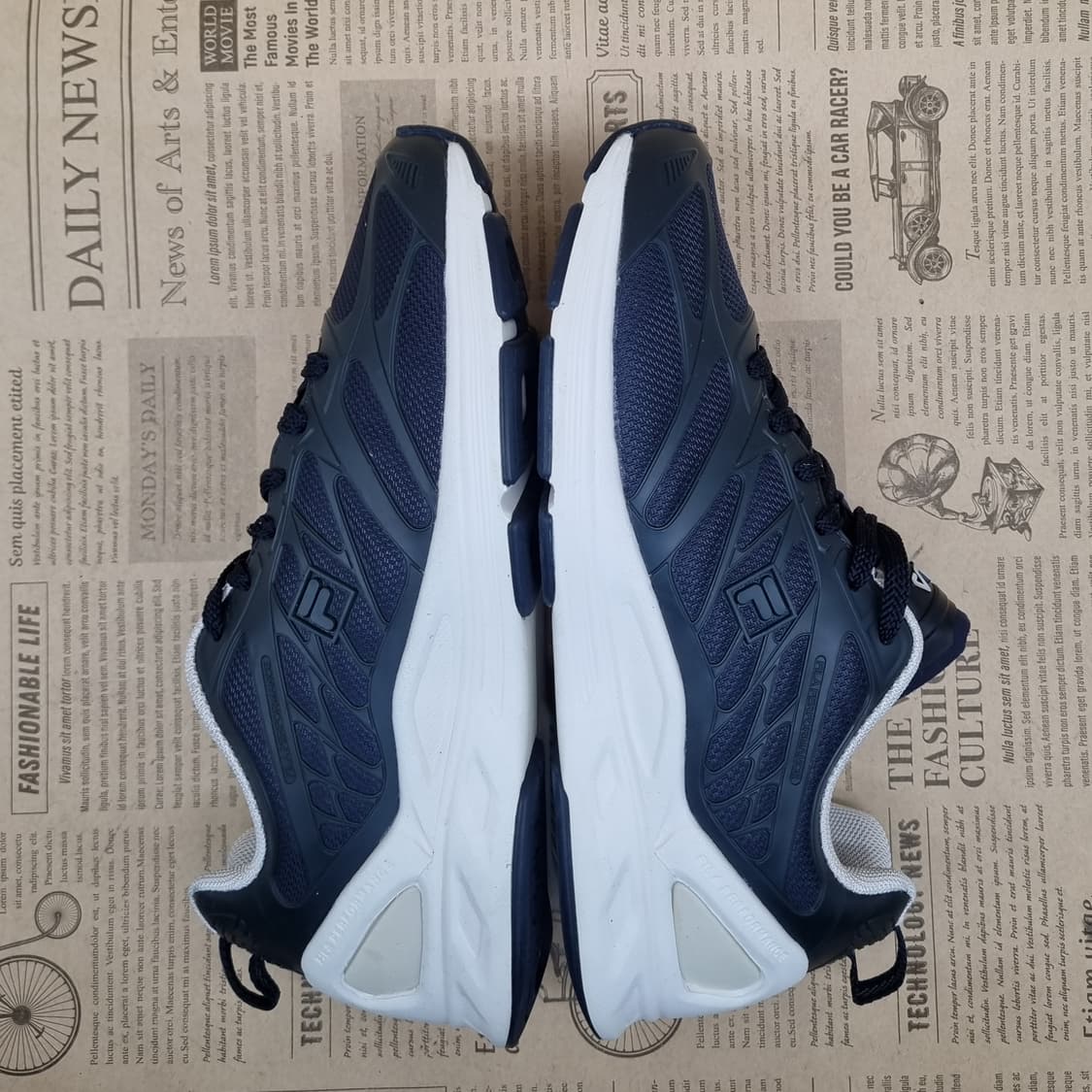 휠라 네이비 여성운동화230 상품이미지5