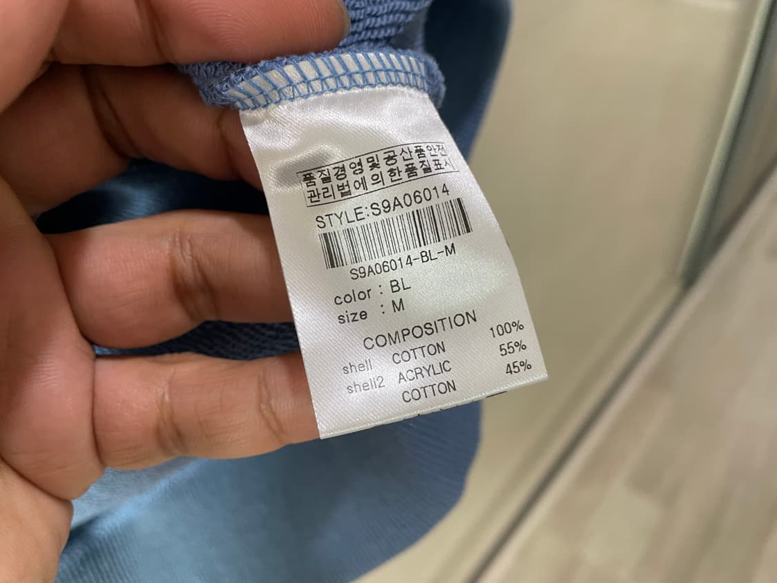 제너럴아이디어 / 니트 믹스 후드티, 남성 티셔츠 / L(105) 상품이미지8