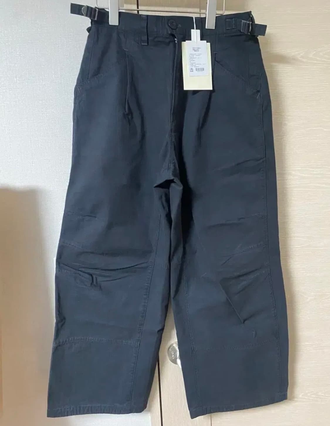 [2] 폴리테루 3다트 치노 팬츠 다크 차콜 네이비 상품이미지3