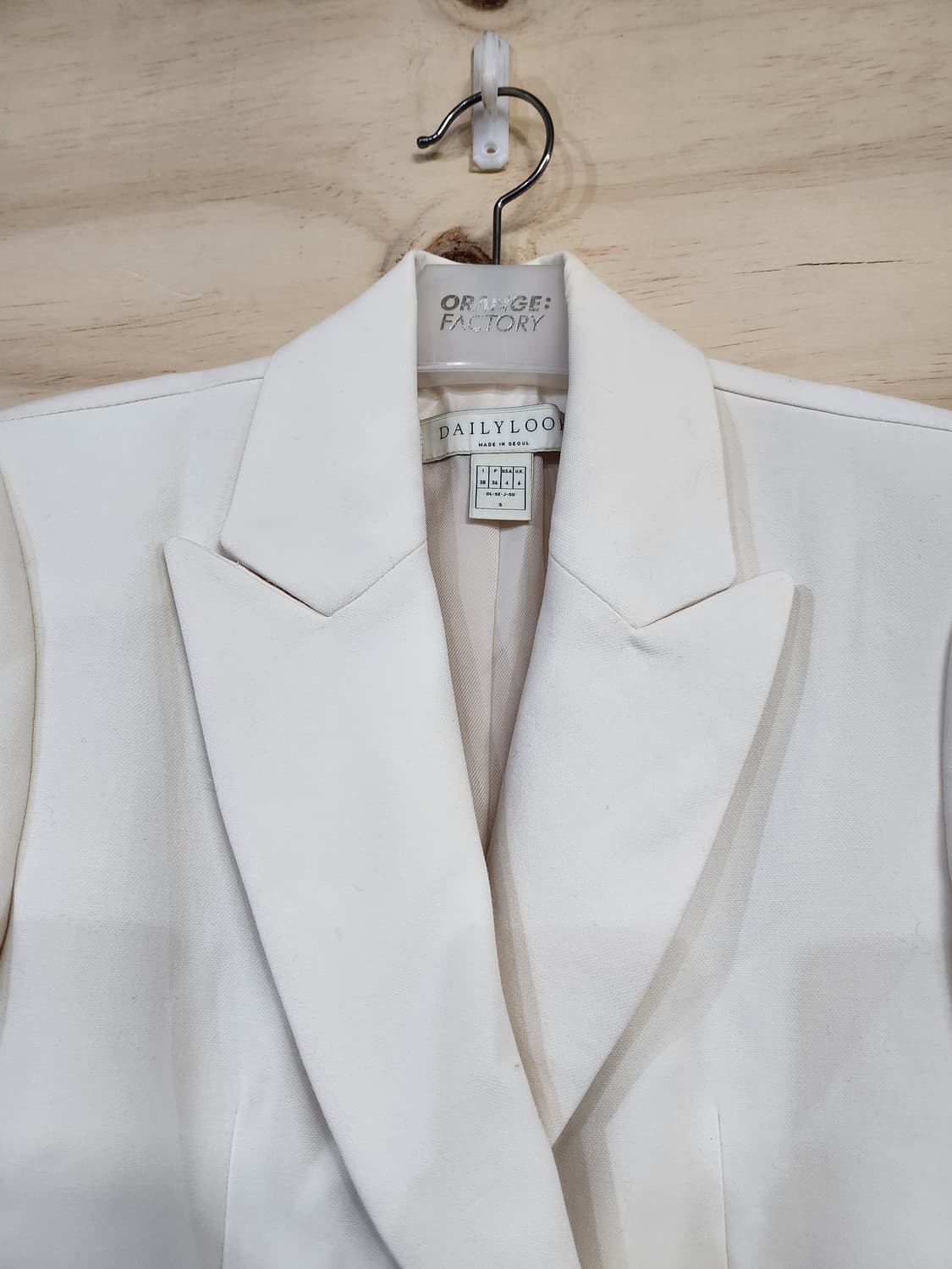 198) 데일리룩 더블 버튼 자켓 상품이미지5