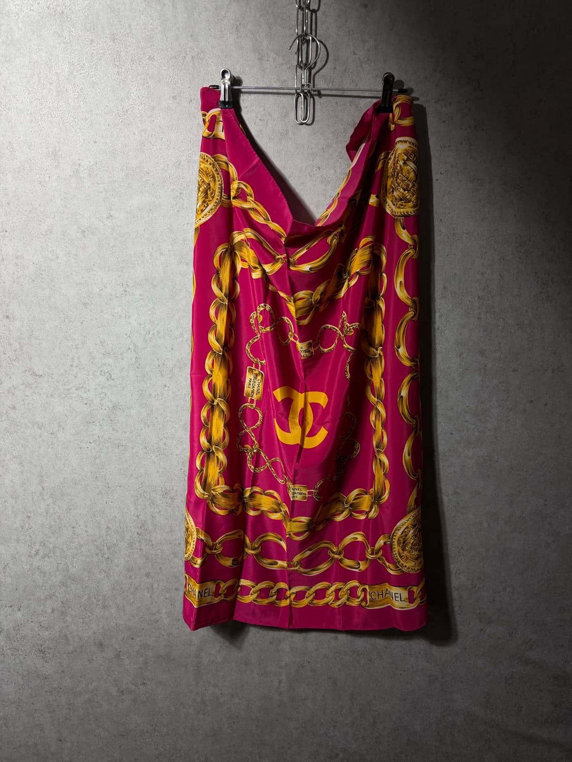 빈티지 샤넬 실크 스카프 상품이미지3