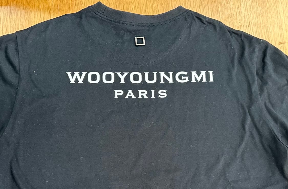 우영미 백로고 티셔츠 상품이미지2