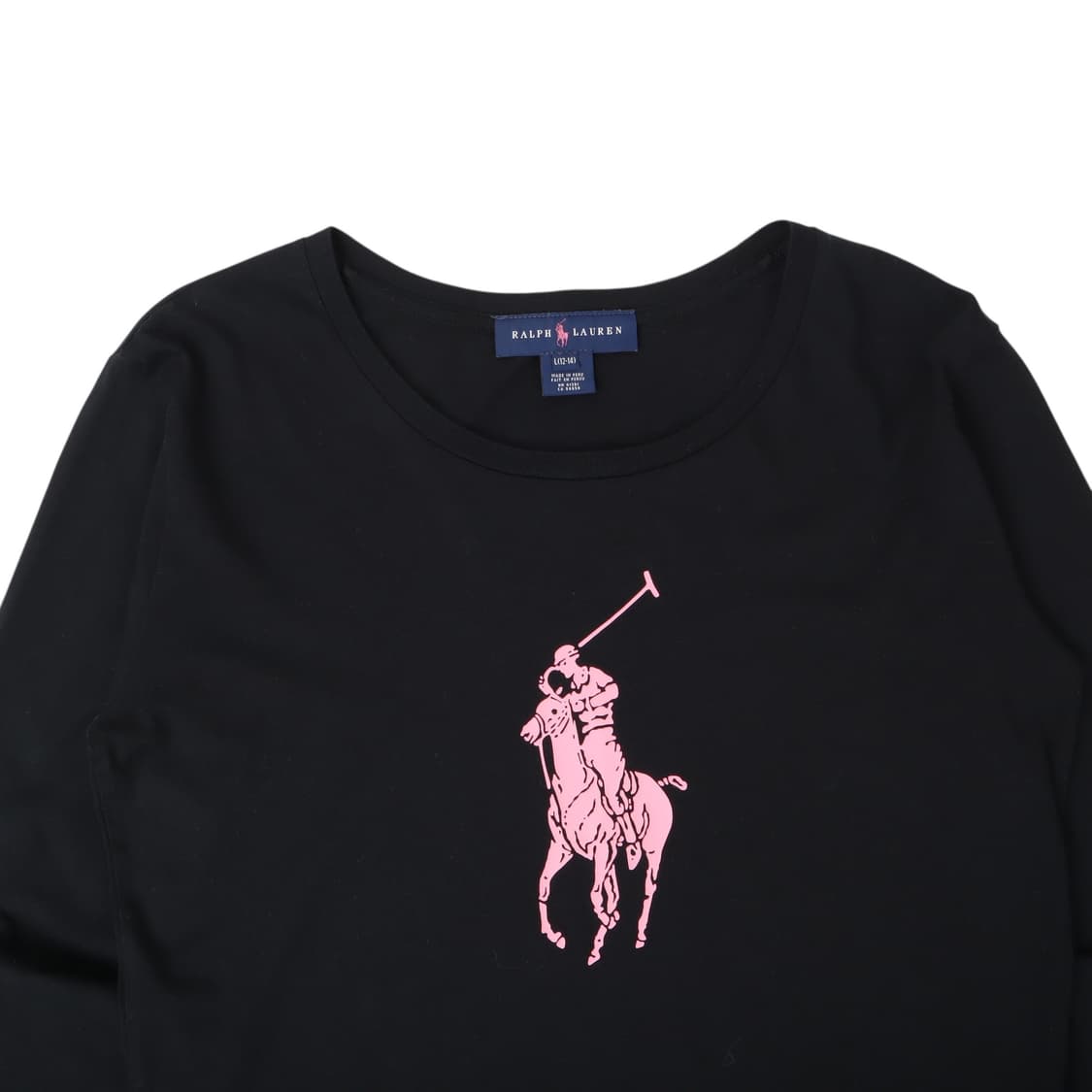 폴로 랄프로렌 라이트핑크 빅포니 롱슬리브 상품이미지2