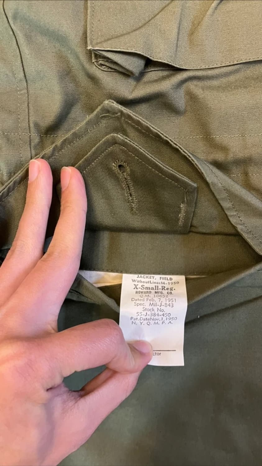 M50 필드자켓(x small regular) 상품이미지5