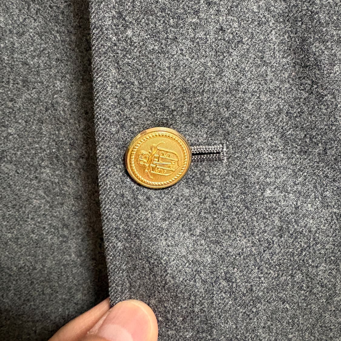 제이프레스 3 roll 2 울 금장 블레이저 / 그레이, L 상품이미지4