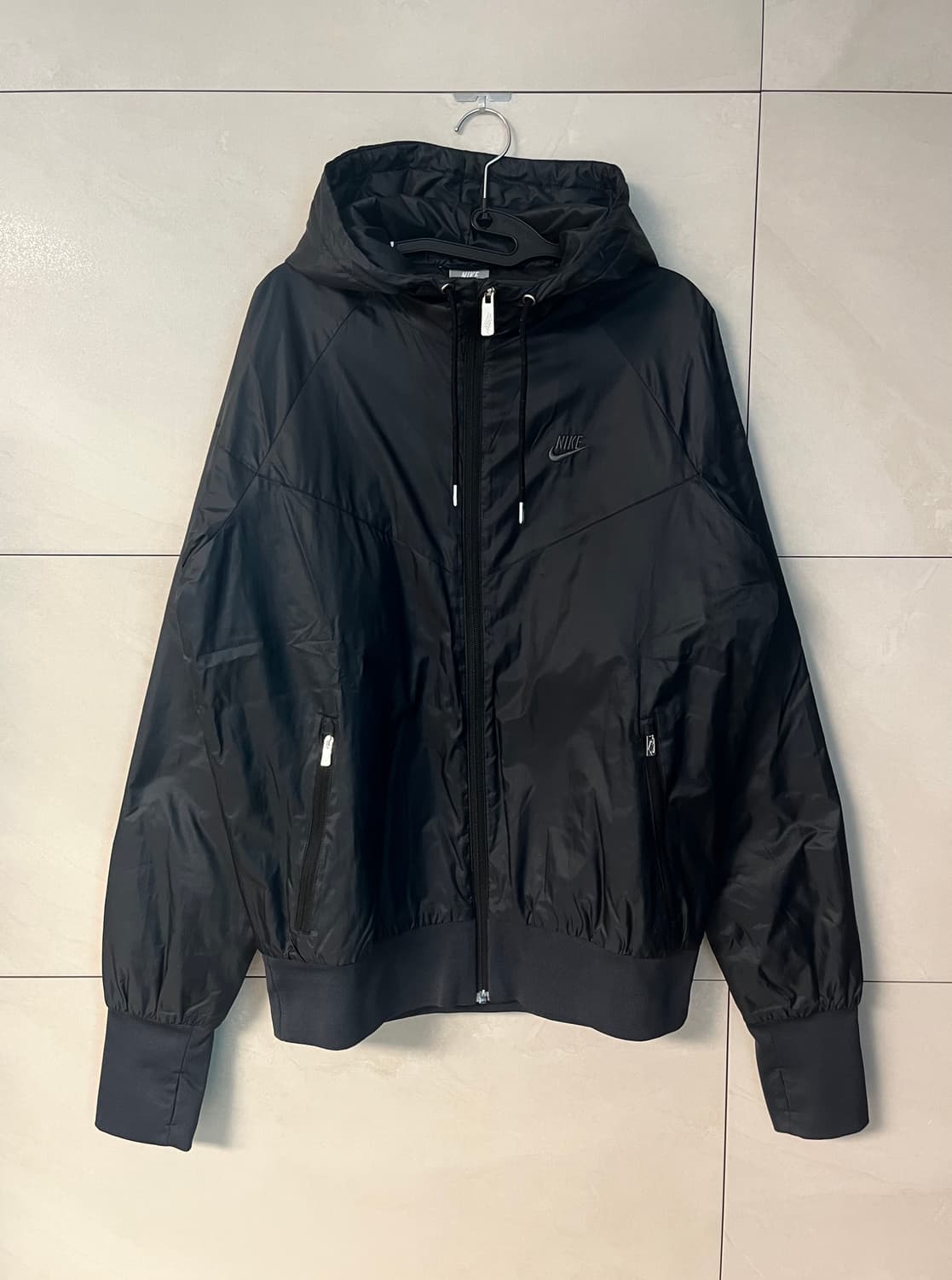 나이키 윈드브레이커 바람막이 자켓 블랙 [M] 상품이미지1