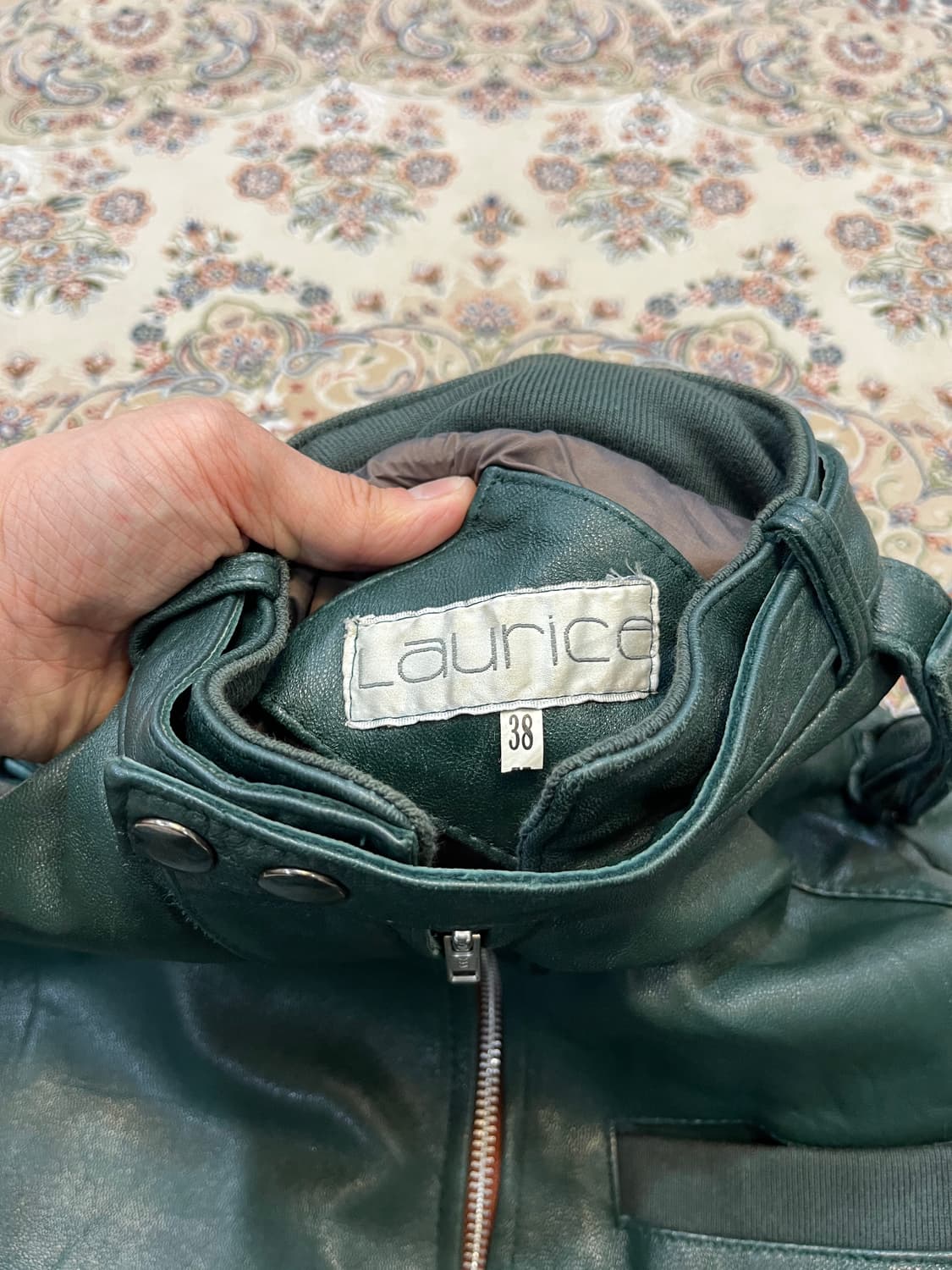 VTG 하이넥 램스킨 자켓 상품이미지4