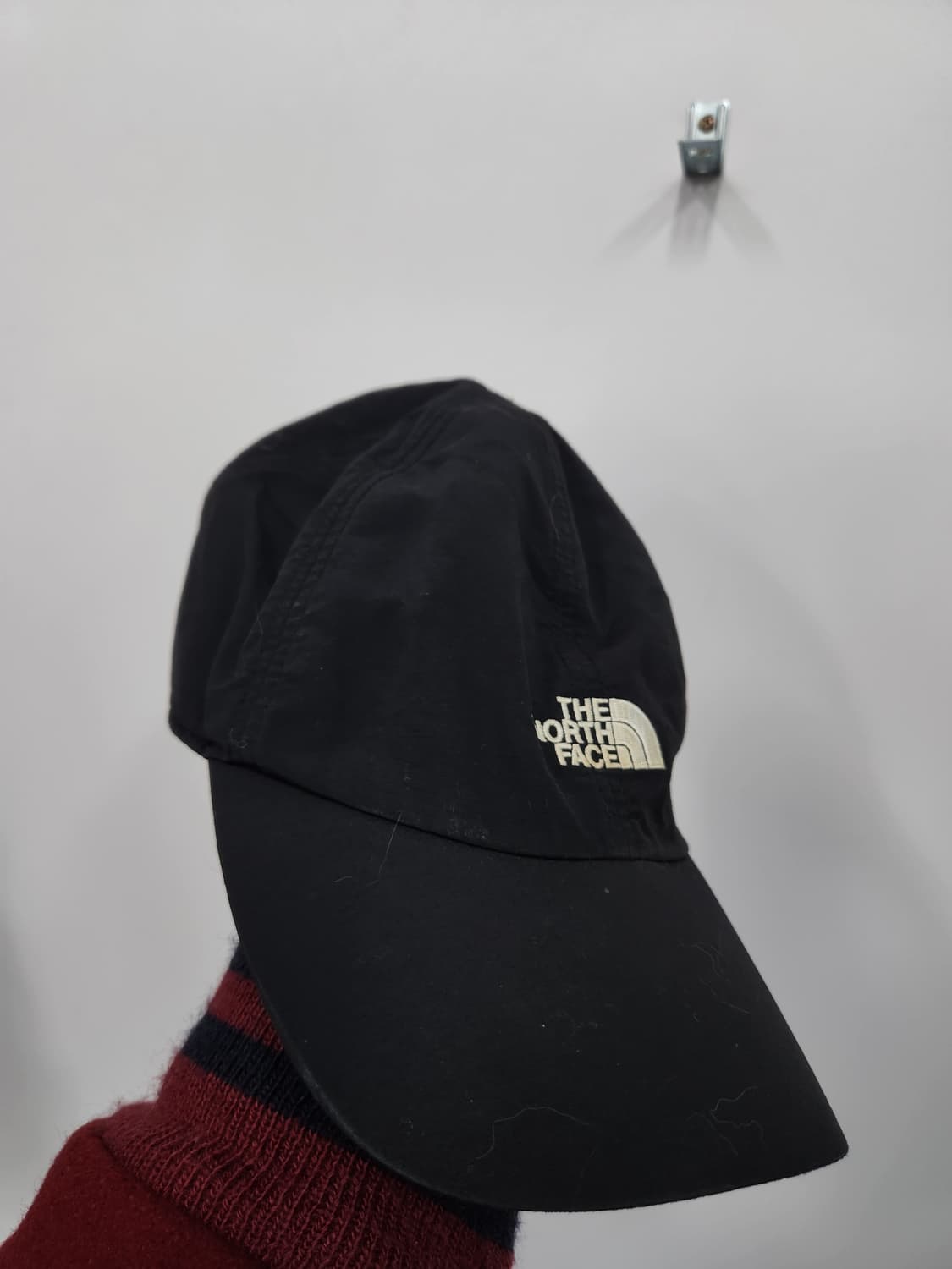 노스페이스 로고 블랙 캡 상품이미지2