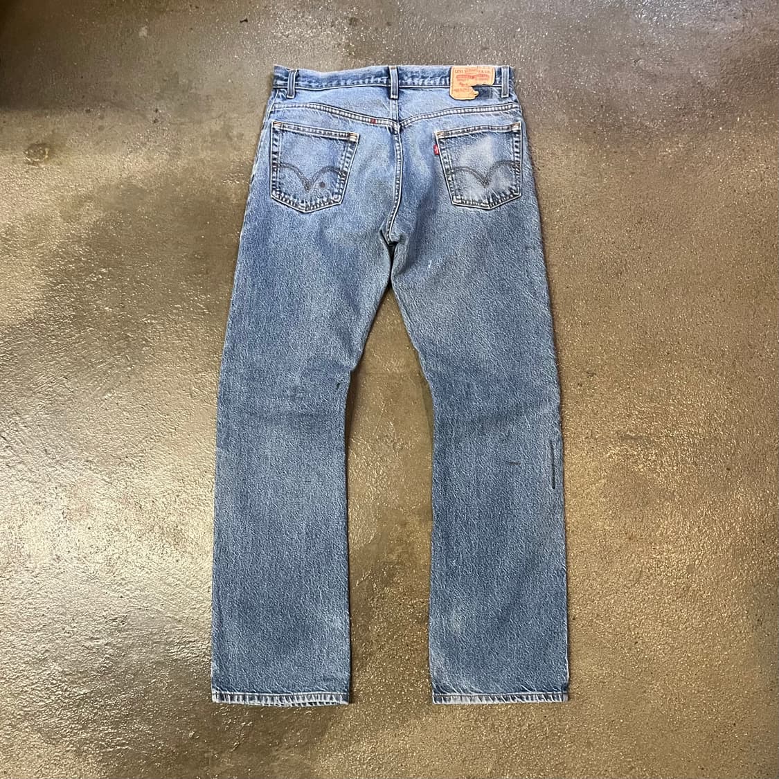00s Levis517 리페어 데님 부츠컷 (35“) 상품이미지4