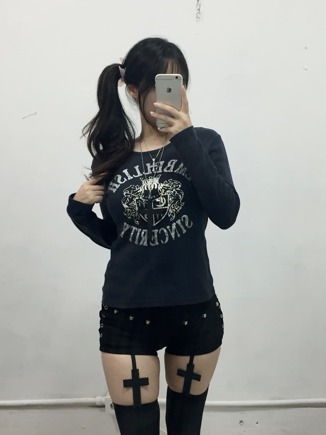[PENDORA] 펜도라 y2k 글리터 롱슬리브 상품이미지2