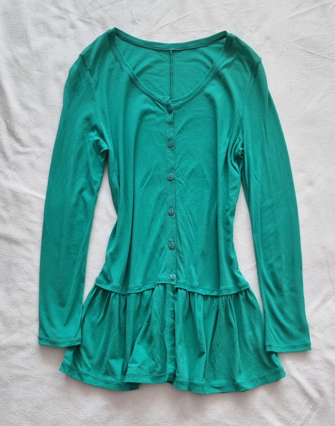 빈티지 모리걸 하구미 갸루 민트 탑 상품이미지1