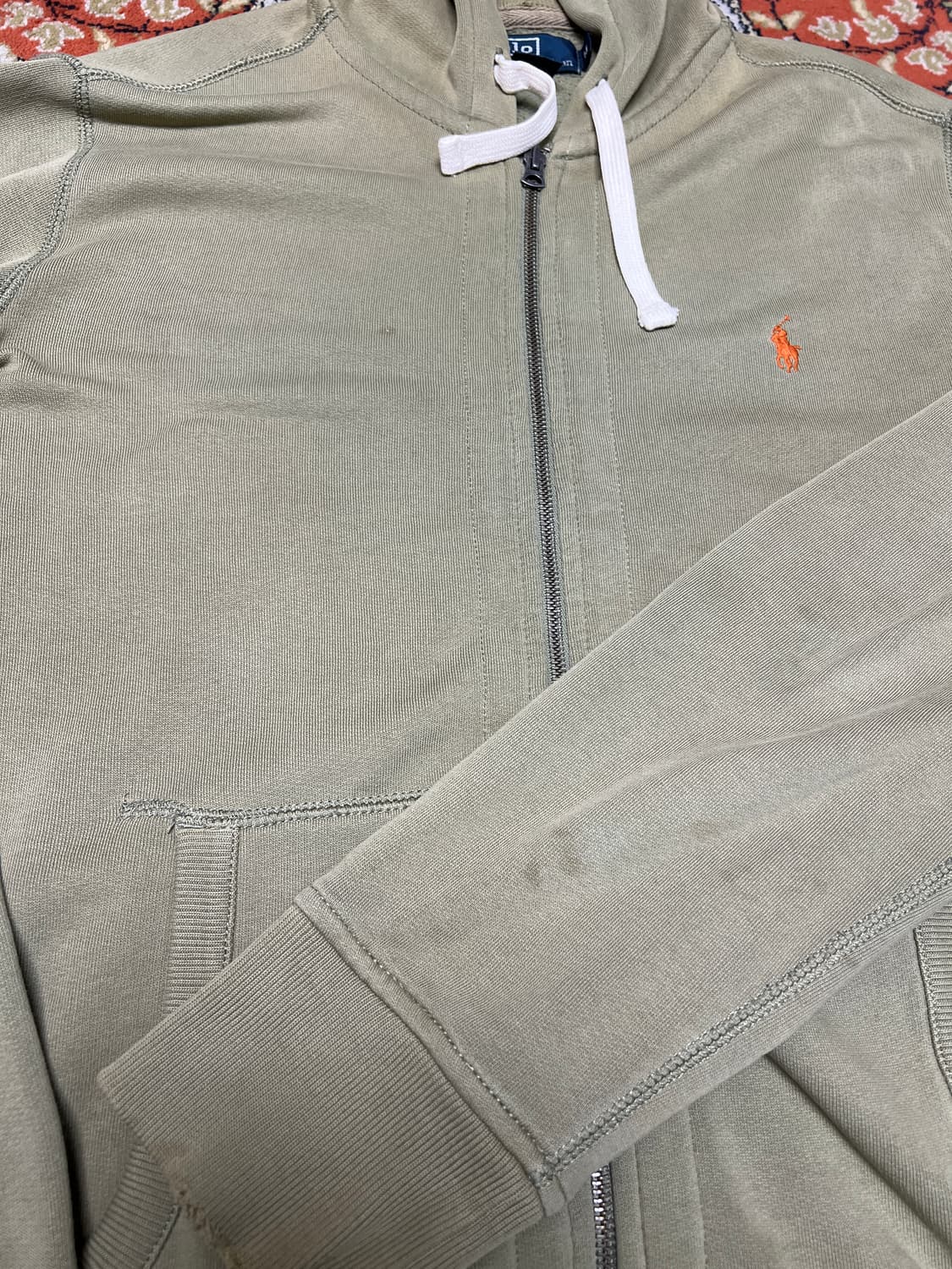 [M] 폴로 랄프로렌 연카키그린 후드집업 상품이미지5