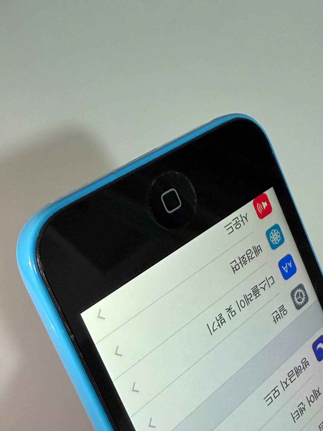 아이폰 5c 블루 16기가 #3668 + 보호필름&투명케이스 상품이미지3