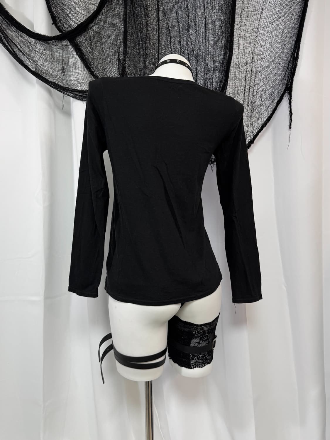 lettering chain t-shirt 상품이미지3