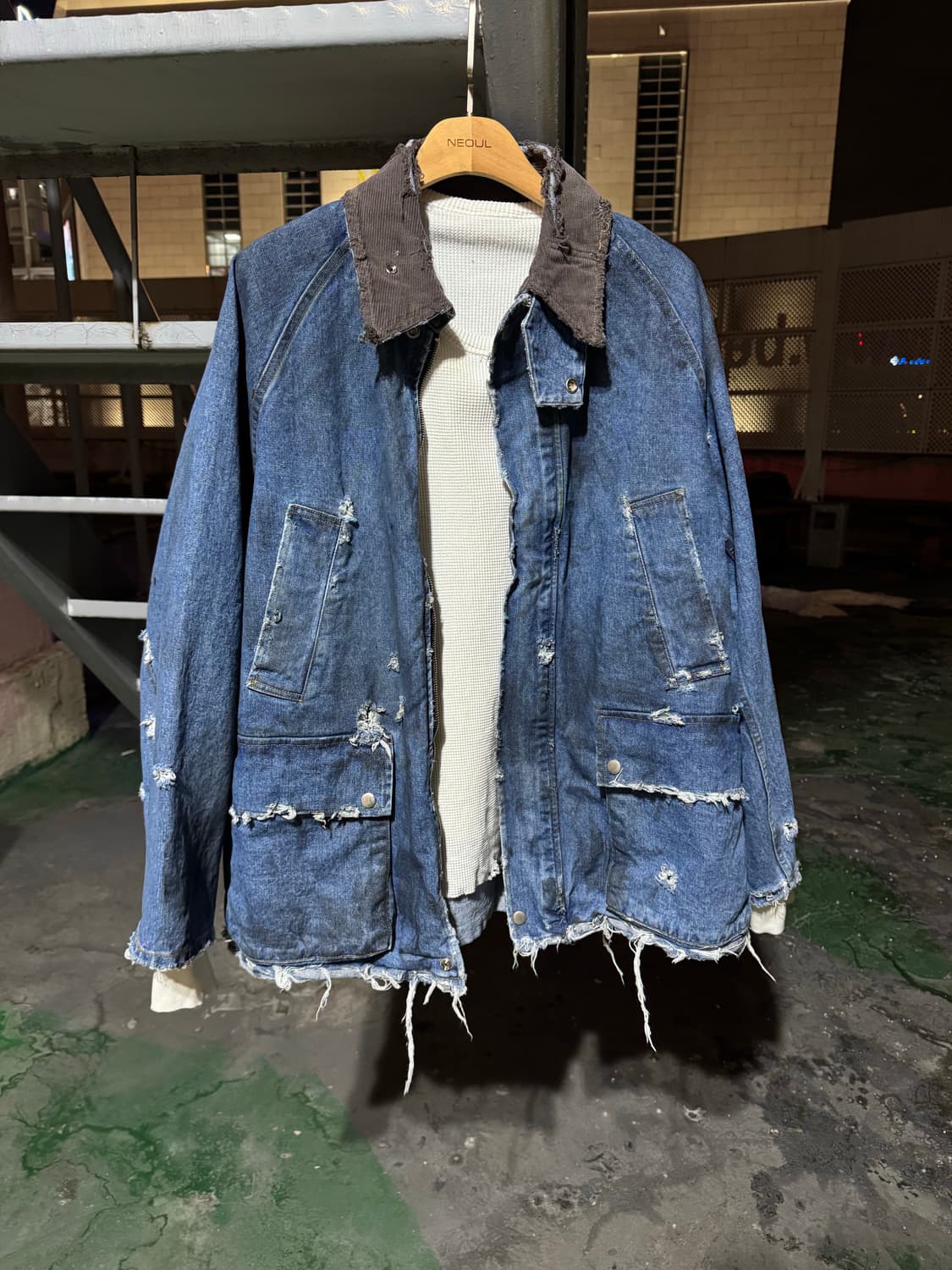 빈티지 워크 자켓 상품이미지1