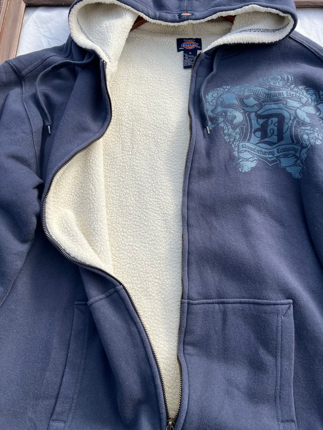 Dickies 퍼 라이닝 후드 집업 상품이미지4