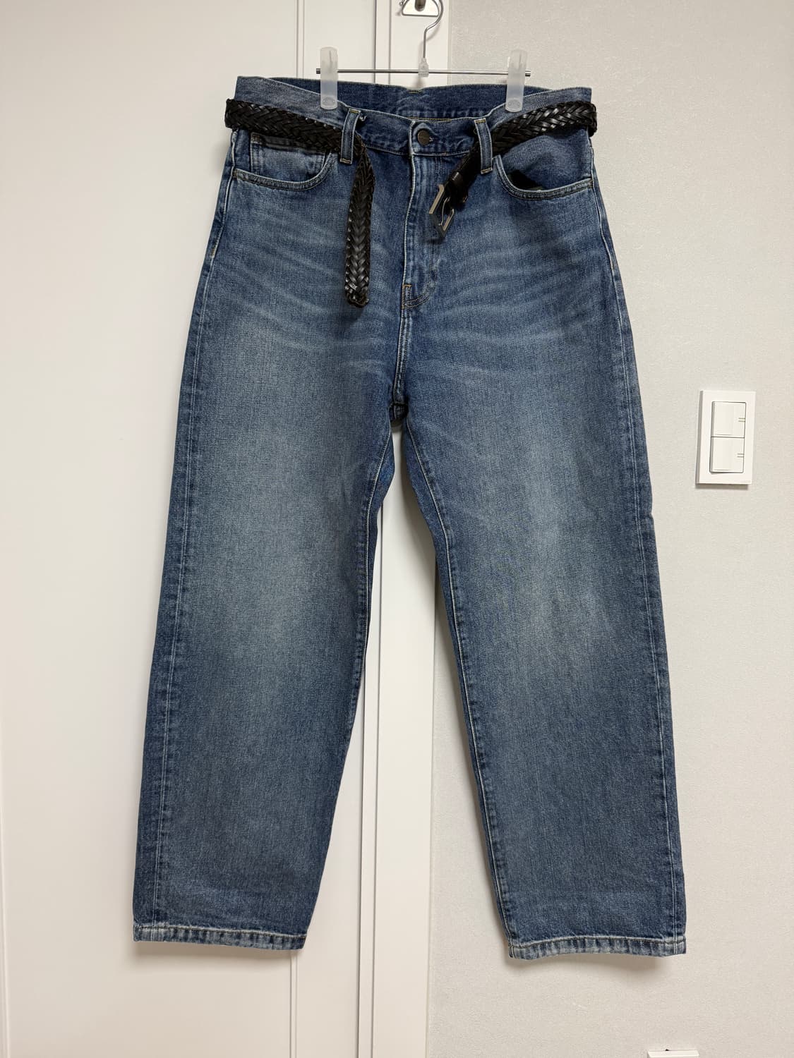 칼하트 wip 랜든팬츠 스미스블루 32 원유즈드워시 상품이미지1