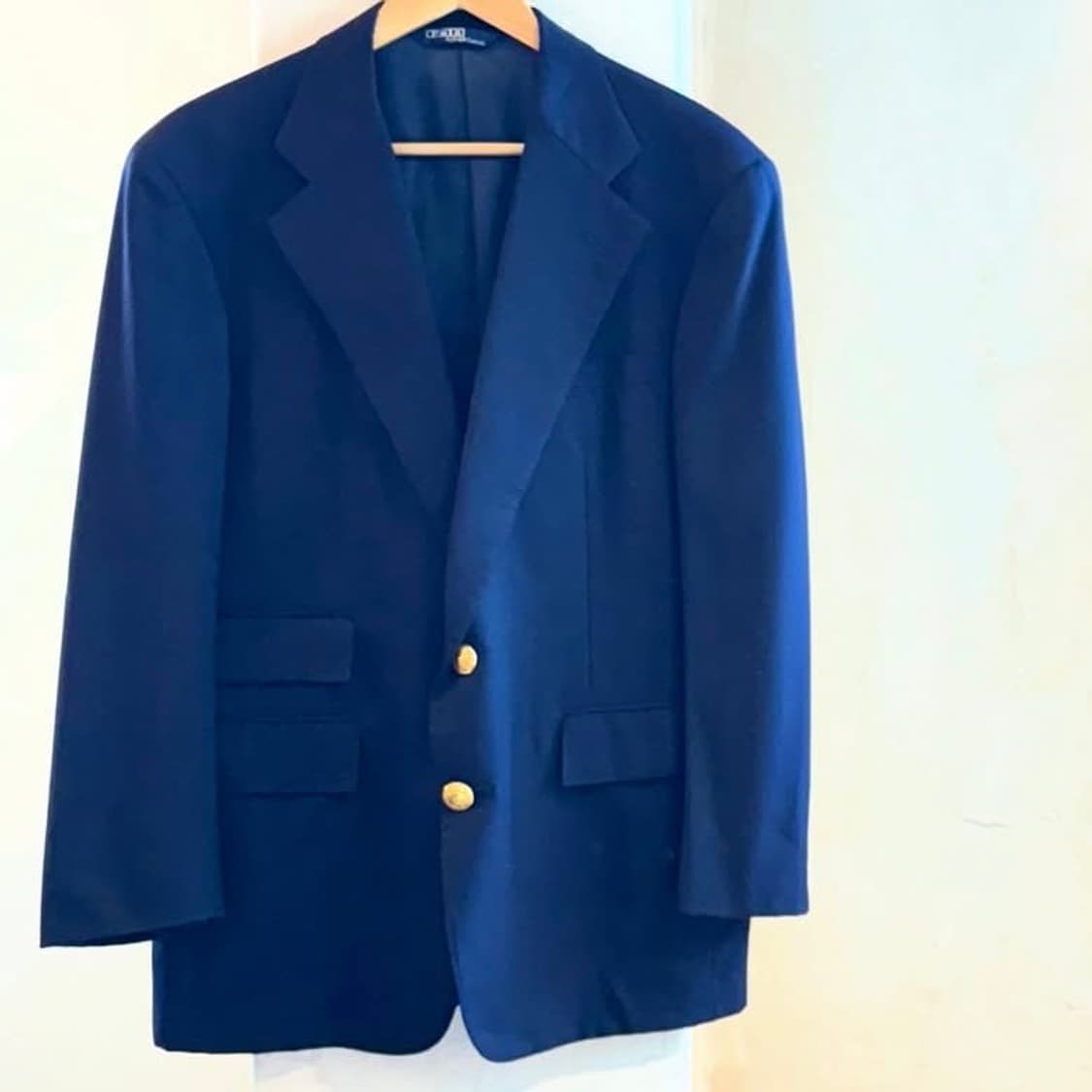 90s 폴로랄프로렌 네이비 골즈버튼 블레이져 상품이미지2