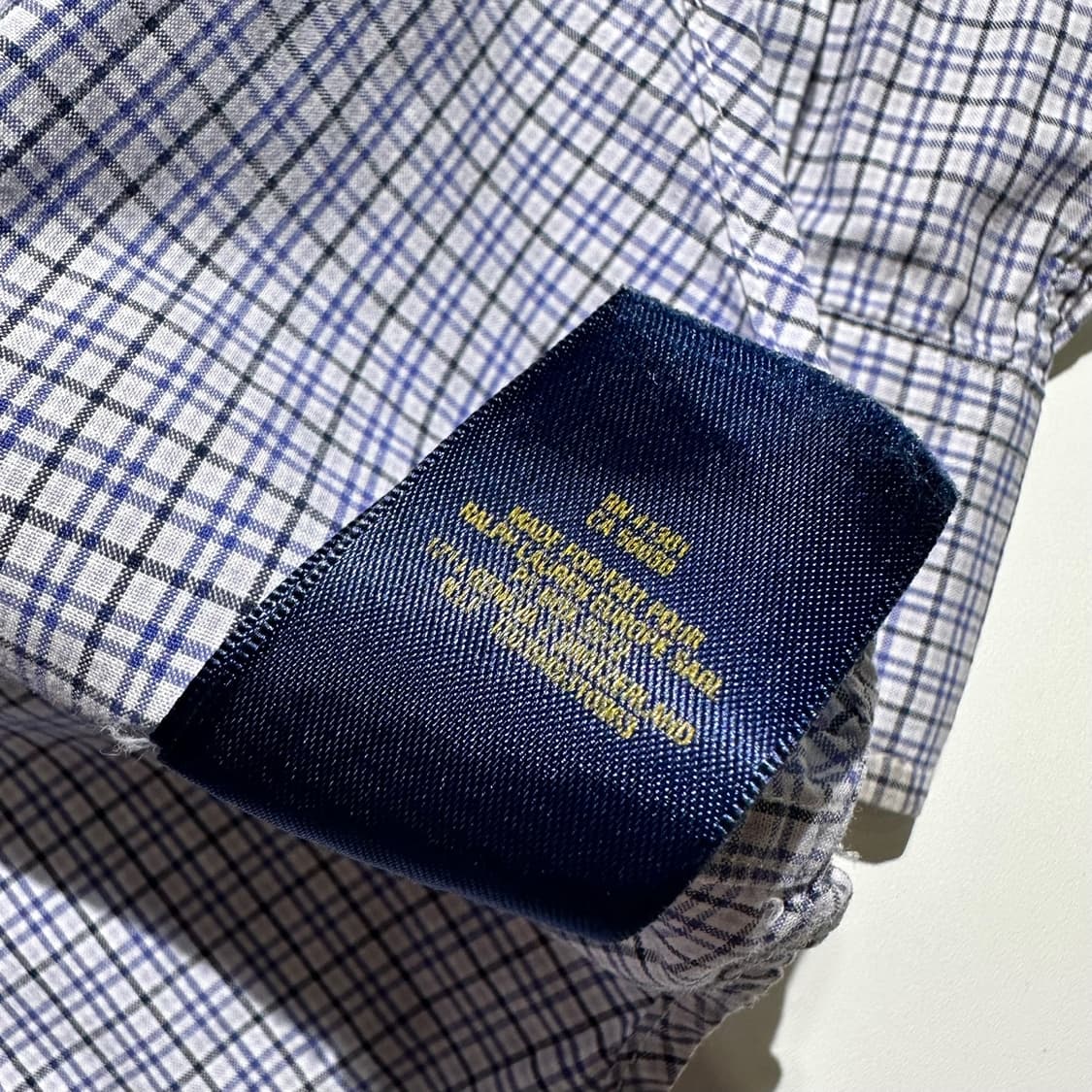 폴로 랄프로렌 포니로고 체크 셔츠  상품이미지7