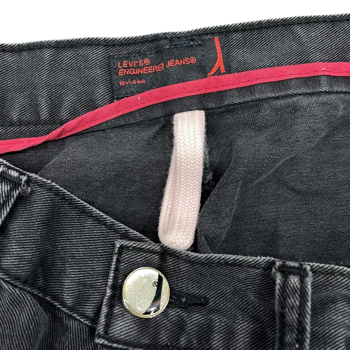 리바이스 엔지니어드 블랙 데님팬츠 상품이미지5
