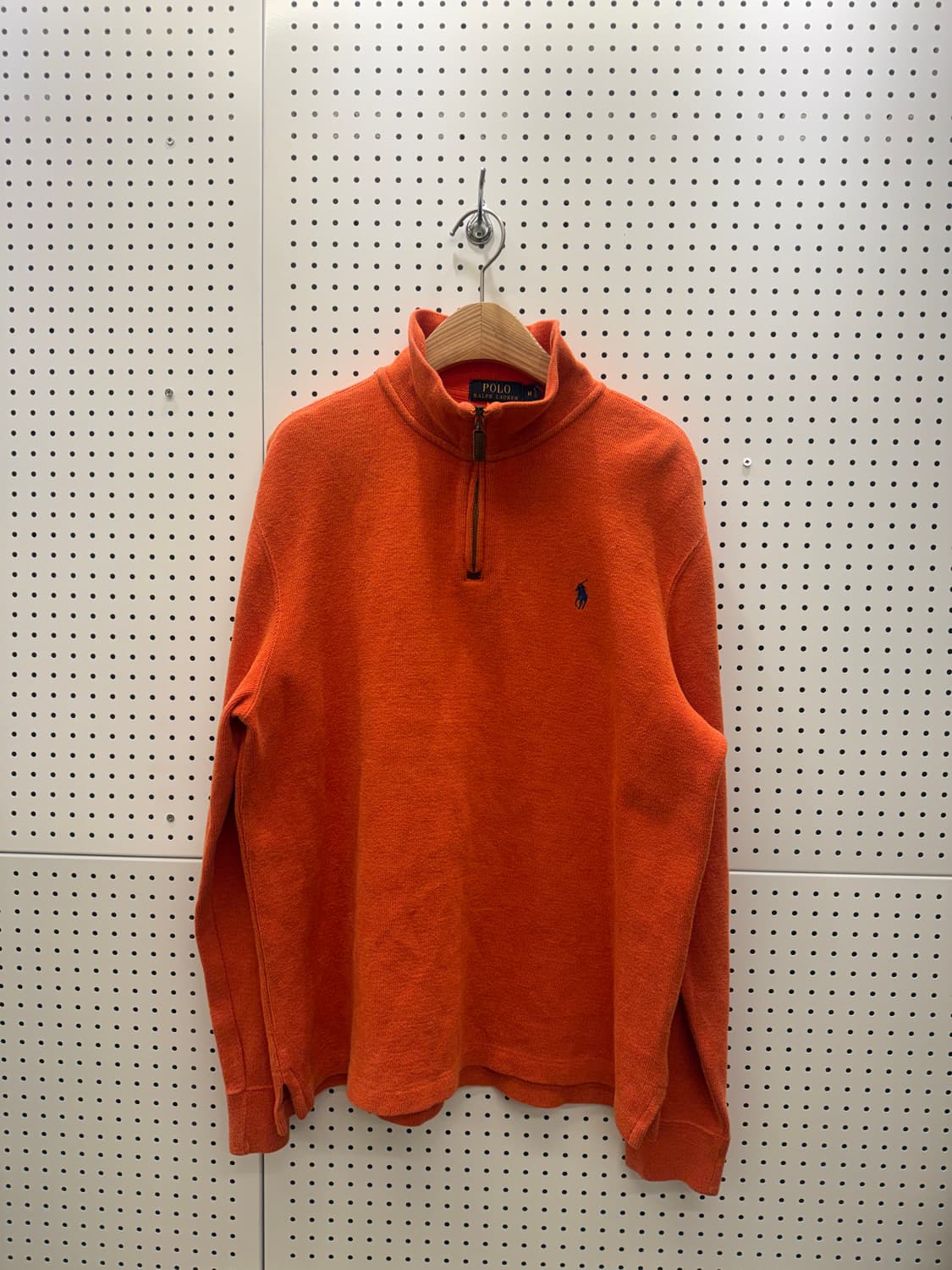 폴로 랄프로렌 하프 집업 니트 오렌지 U215 상품이미지2