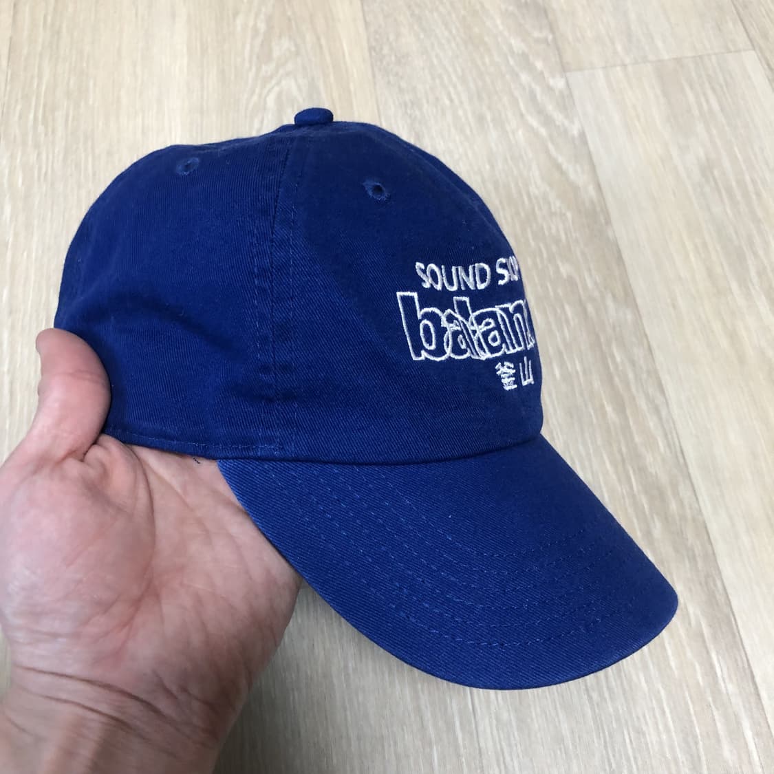 (OS) 발란사 BALANSA 발란사 로고 볼캡 블루 상품이미지4