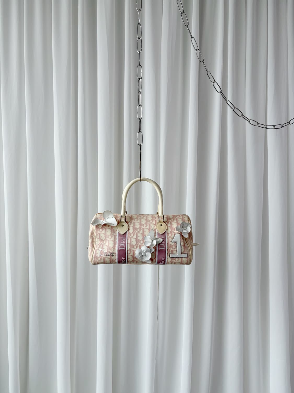 디올 트로터 걸리 핑크 보스턴백 상품이미지1