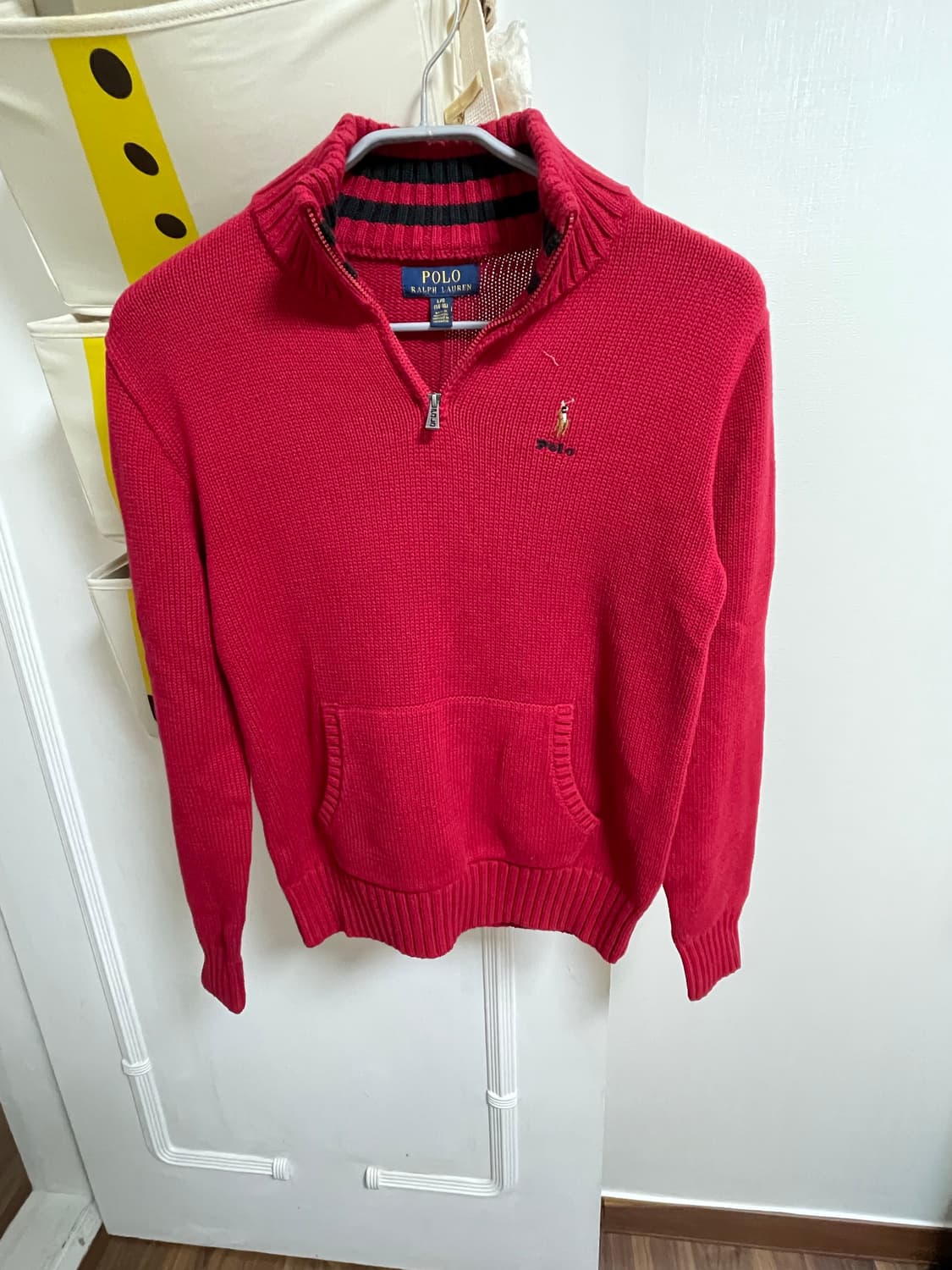 Polo 폴로 하프집업 가디건 상품이미지1