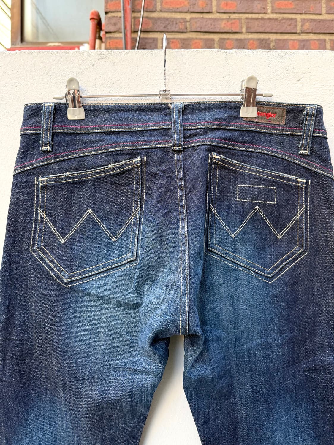 04‘s 랭글러 WR 핑크라벨 플레어 데님 팬츠 부츠컷 청바지 상품이미지3
