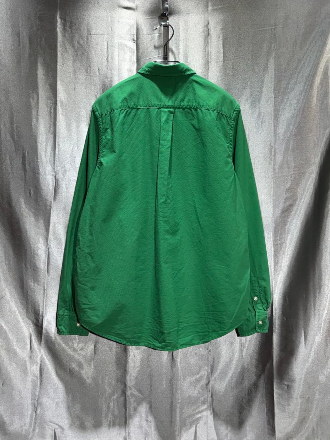 XL 폴로랄프로렌 우먼스 그린 코튼 셔츠 상품이미지3