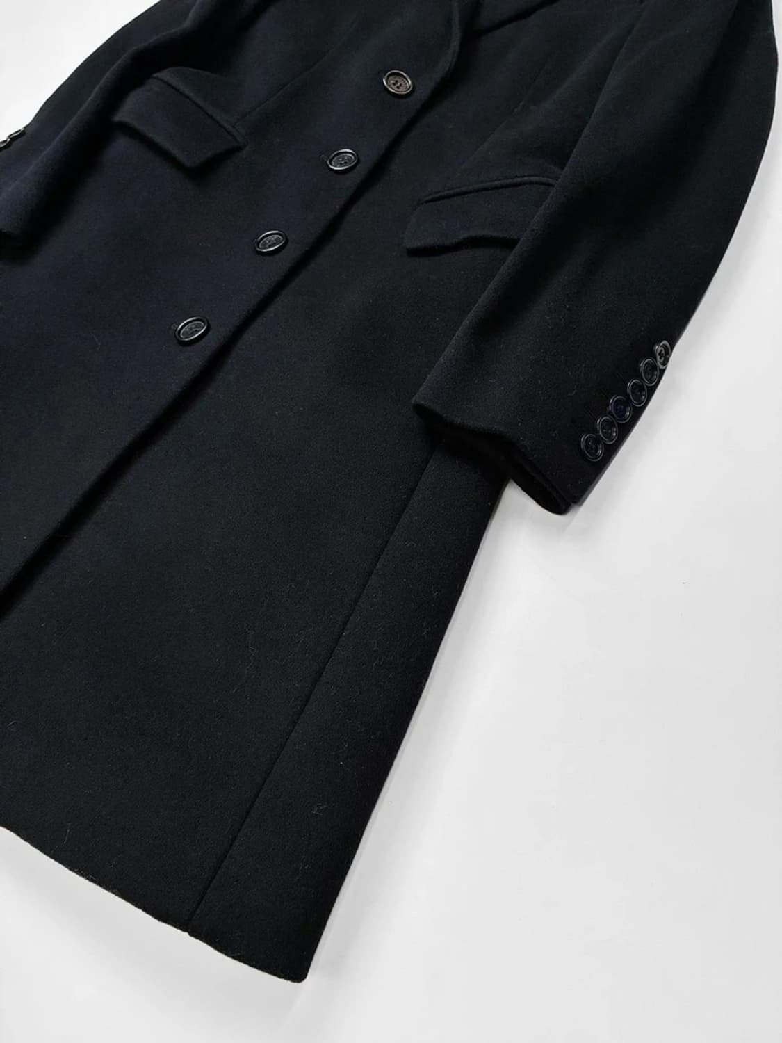 버버리 울 캐시미어 테일러드 롱 코트 PN5345 상품이미지4