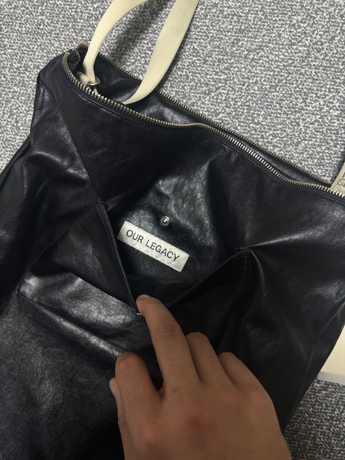 아워레가시 카포 토트 레더백 상품이미지5