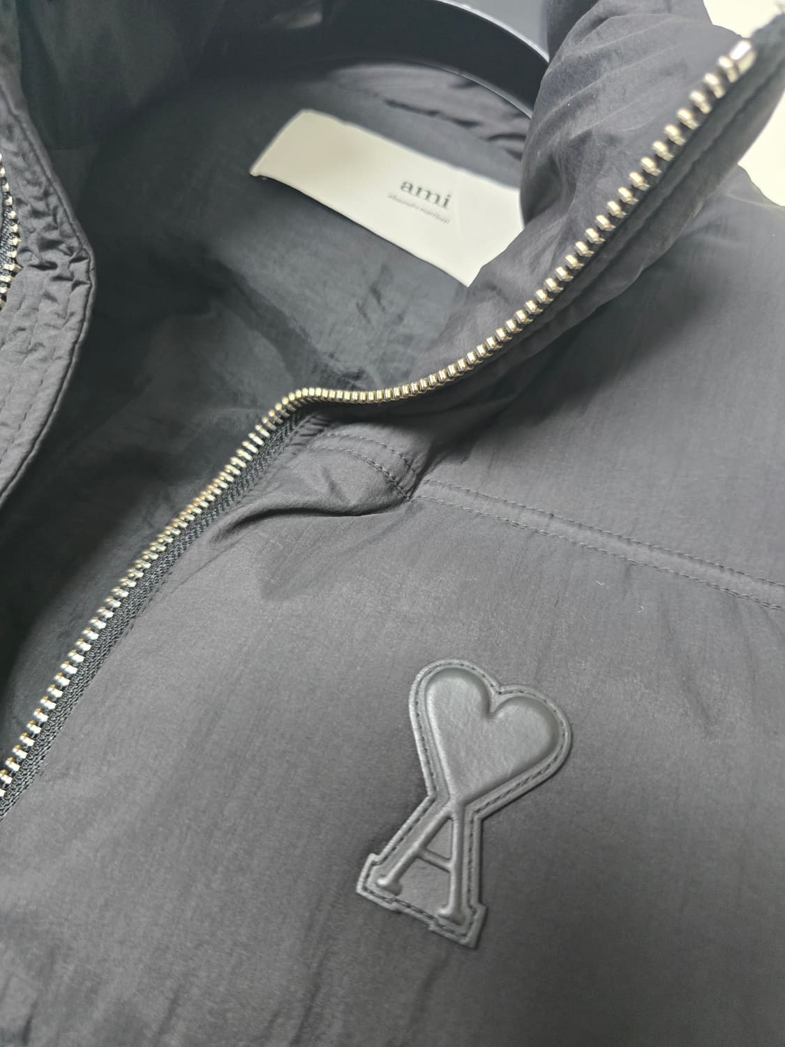 아미 블랙 패딩조끼(M) 상품이미지4