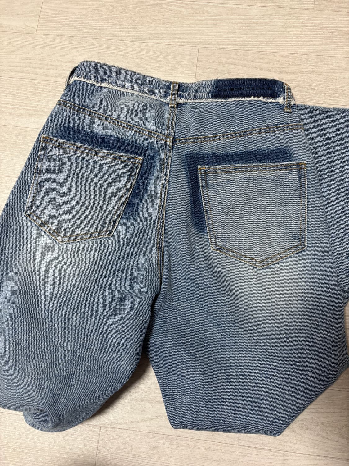 메종마레 signiture mm washing 데님 상품이미지7