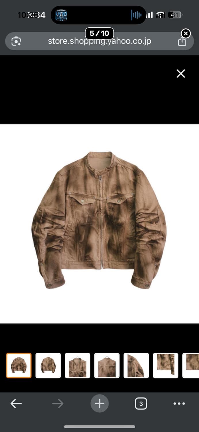 [NVRFRGT : 25ss] DENIM MOTORCYCLE JACKET 상품이미지5