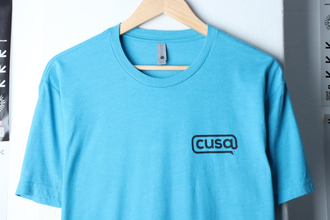 (L-XL) 브랜드빈티지 반팔 티셔츠 USA 연블루 올드스쿨-H30218 상품이미지3