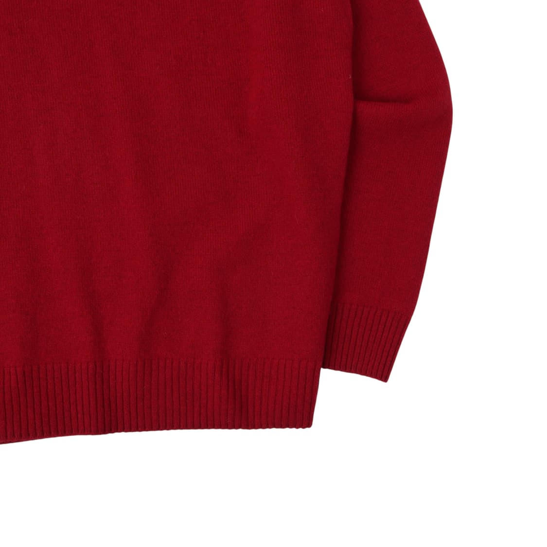 라코스테 레드 울 니트 스웨터 상품이미지4