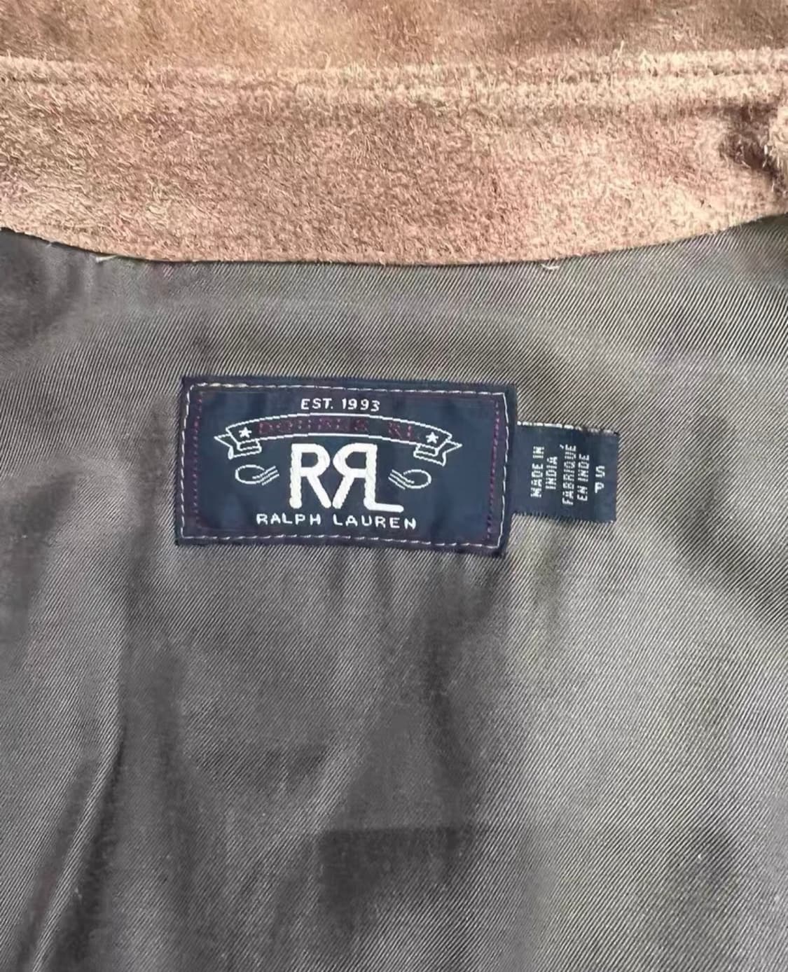 RRL 러프아웃 스웨이드셔츠자켓 S 상품이미지3